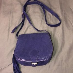 Royal blue bag